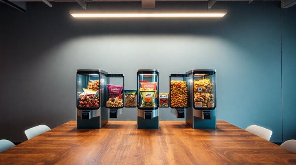 Top 5 distributeurs de snacks innovants pour dynamiser votre entreprise