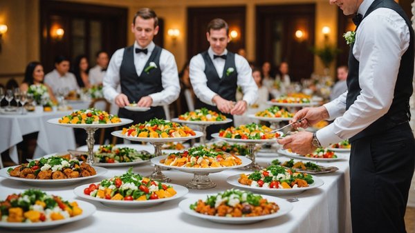 Service traiteur mariage : régaler vos invités sans souci